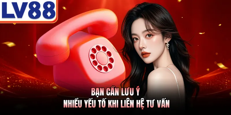 Bạn cần lưu ý nhiều yếu tố khi liên hệ tư vấn