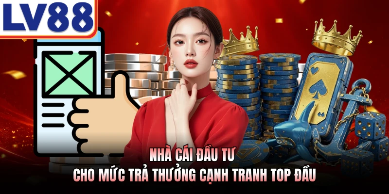 Nhà cái đầu tư cho mức trả thưởng cạnh tranh top đầu